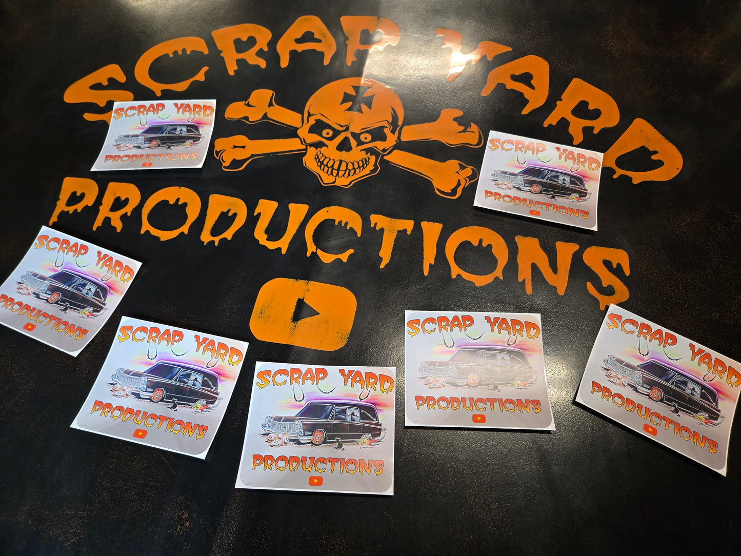 Hearse stickers