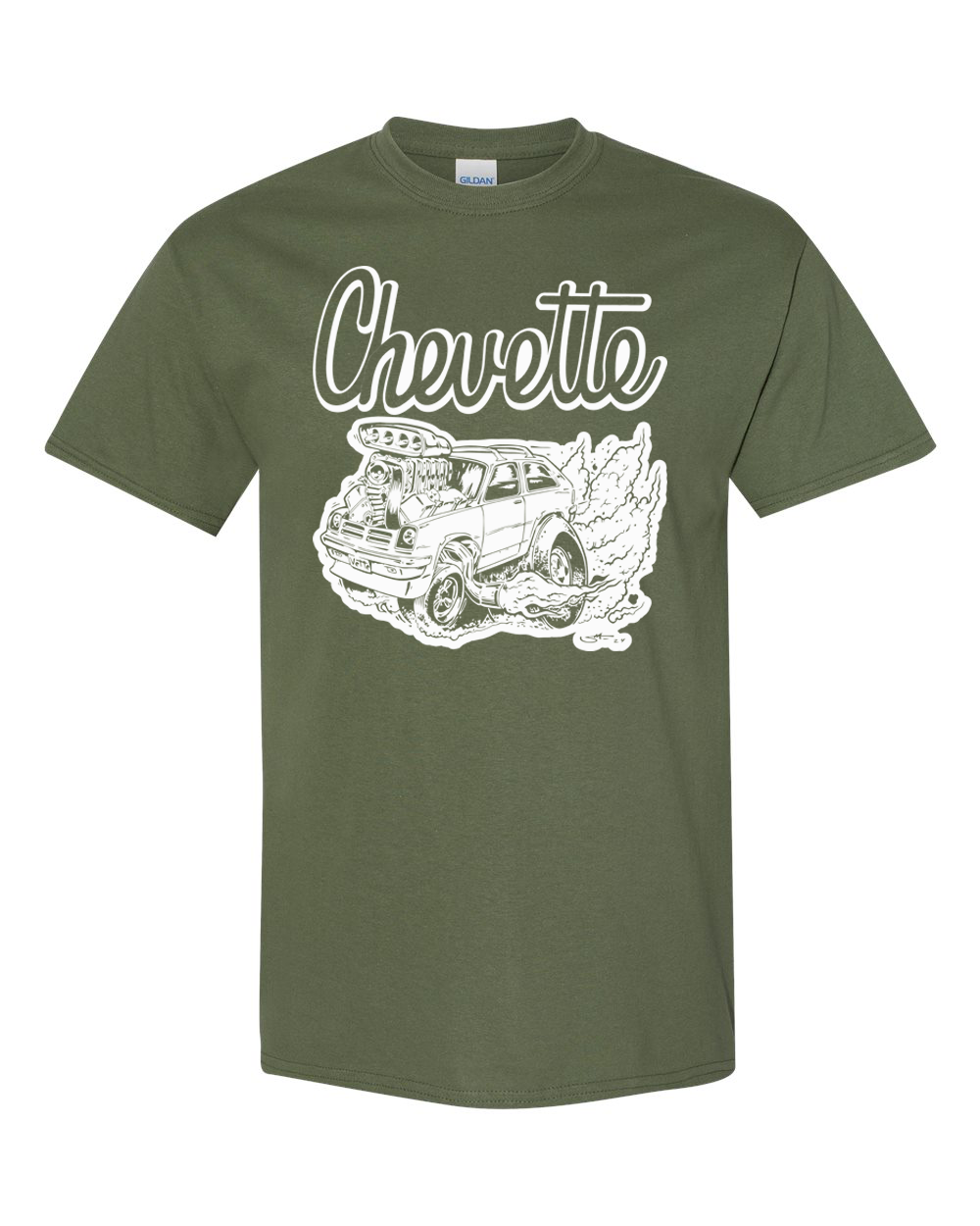 Chevette logo t shirts