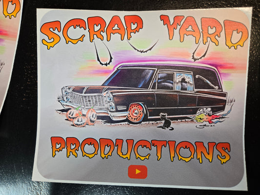 Hearse stickers